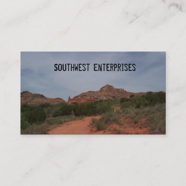Southwest Canyon Business Card (Front)