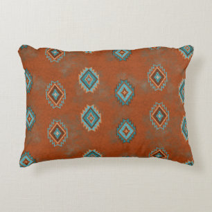 Southwest Canyons Geometric Pattern Decorative Cushion