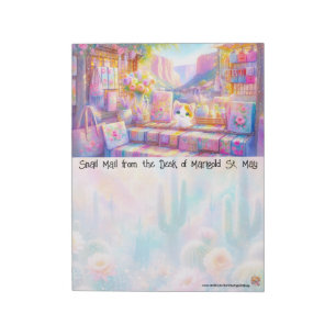 Southwest Cat Market Notepad