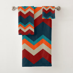 Southwest Chevron Bath Towel Set