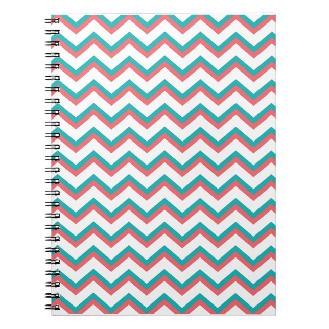 Southwest Chevron Pattern Notebook (Front)
