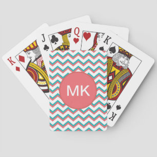Southwest Chevron Pattern Playing Cards