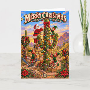 Southwest Christmas Card Warm Climate Desert
