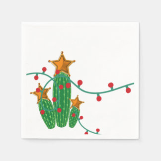 Southwest Christmas Napkin