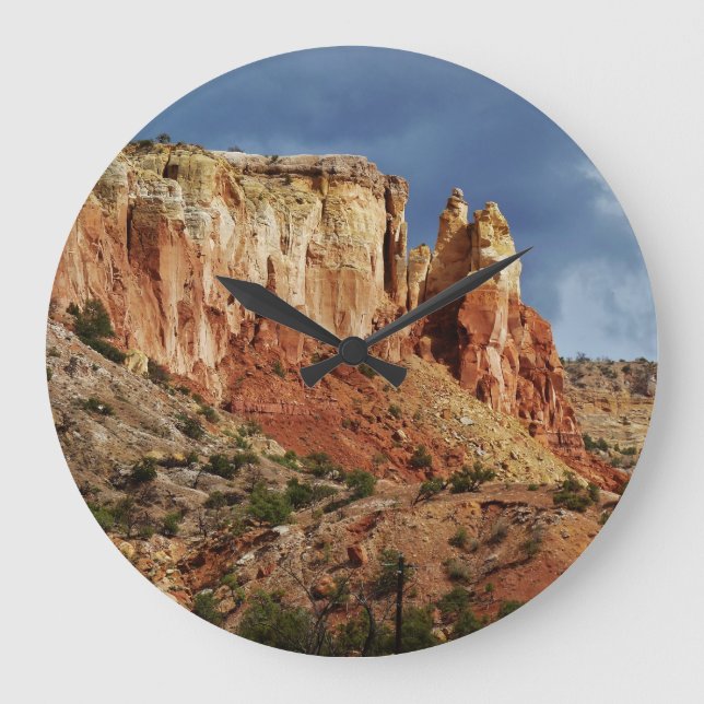 Southwest Cliffs Wall Clock (Front)