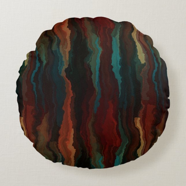 Southwest Colour Blend Round Cushion (Front)