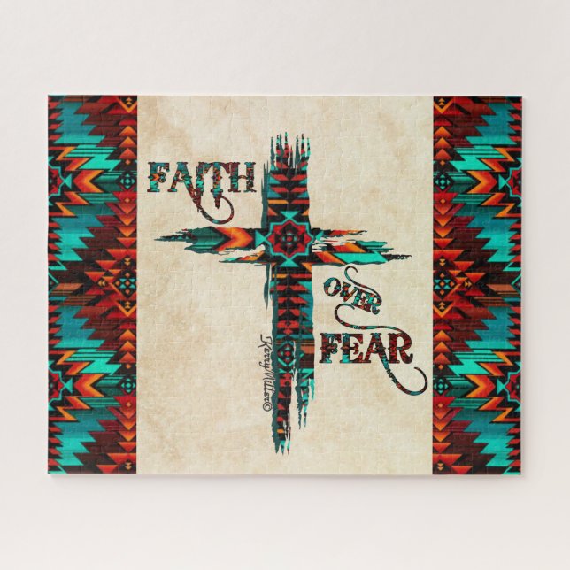 Southwest Cross Jigsaw Puzzle (Horizontal)