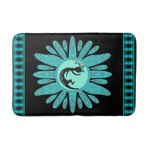 Southwest Dancing Kokopellis Bath Mat