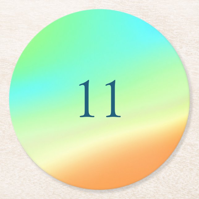 Southwest Days Paper Coaster (Front)