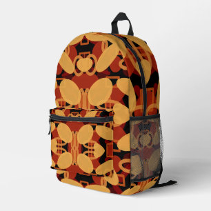 Southwest Desert Landscape Colours Abstract Art Printed Backpack