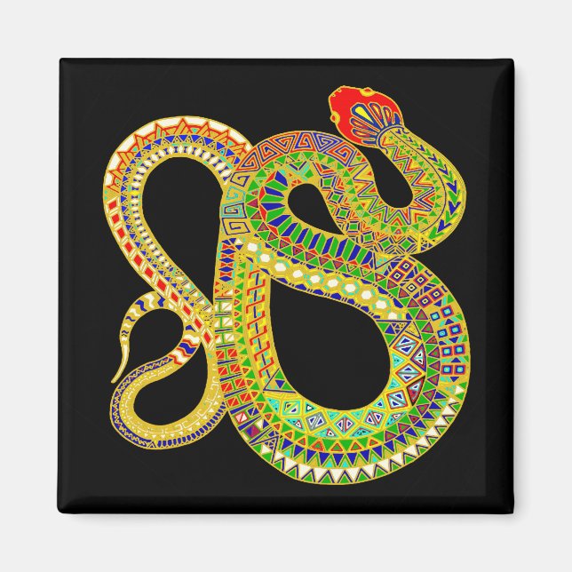 Southwest Desert Rattler Magnet (Front)