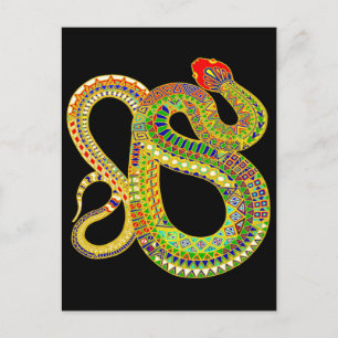 Southwest Desert Rattler Postcard