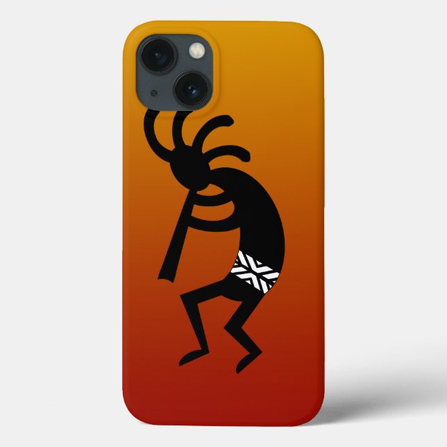 Southwest Design Dancing Kokopelli iPad  Case (Back)
