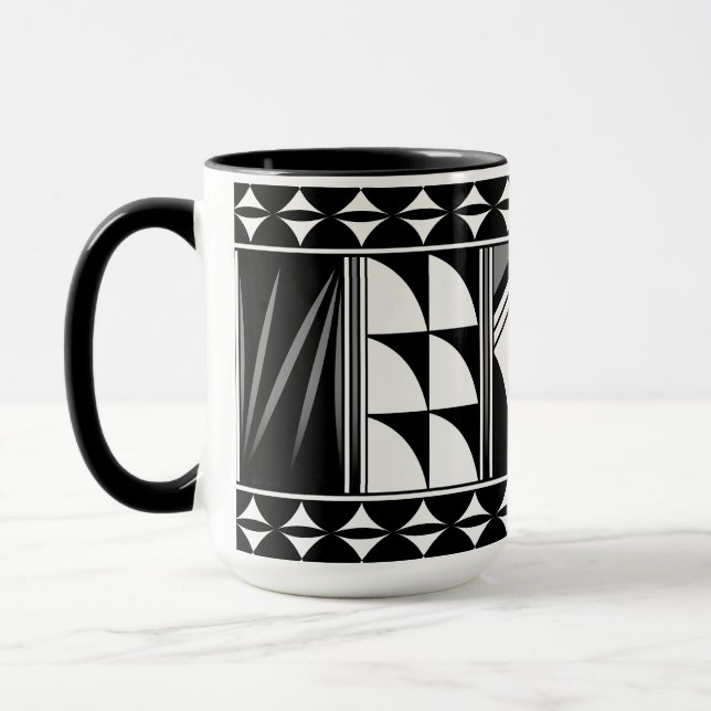  Southwest Feather Blessings Latte Mug (Left)