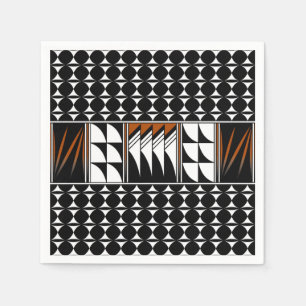 Southwest Feather Blessings Napkin