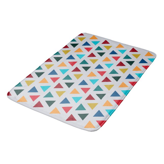 Southwest Feathers Bath Mat (Angled)