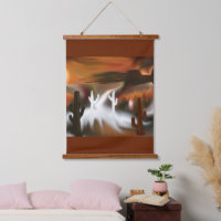 Southwest Fire and Ice Abstract Art
