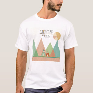 Southwest Geo III   Adventure Awaits T-Shirt