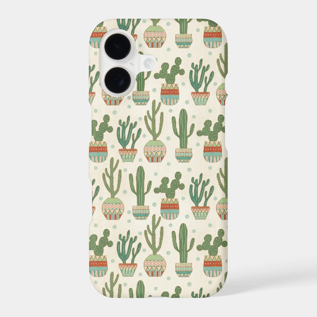 Southwest Geo Step | Cactus Pattern (Back)