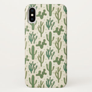 Southwest Geo Step   Desert Cactus Pattern iPhone X Case