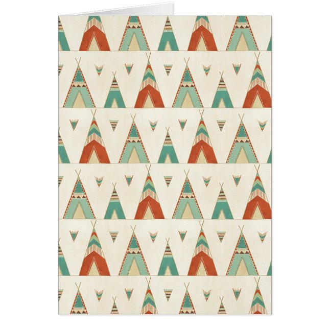 Southwest Geo Step | Geometric Teepee Pattern (Front)