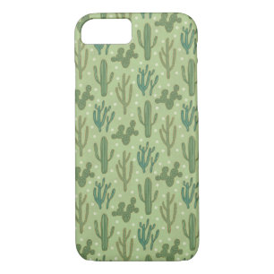 Southwest Geo Step   Green Cactus Pattern Case-Mate iPhone Case