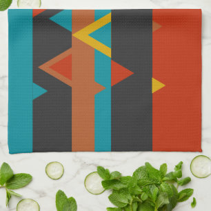 Southwest Geometric Tea Towel