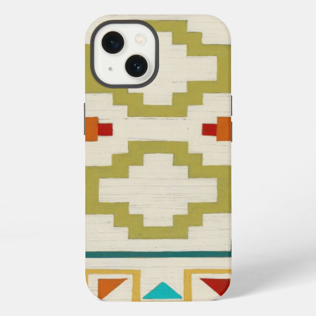 Southwest Geometry I iPhone Case (Back)