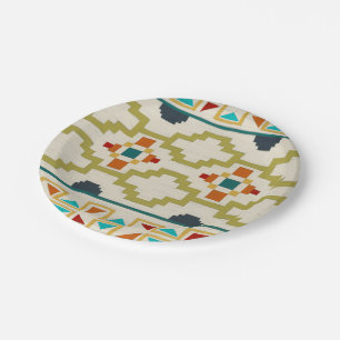 Southwest Geometry I Paper Plate
