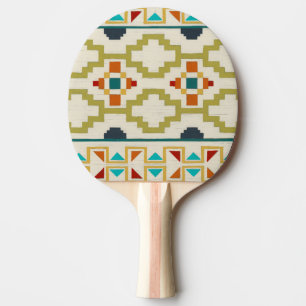 Southwest Geometry I Ping Pong Paddle