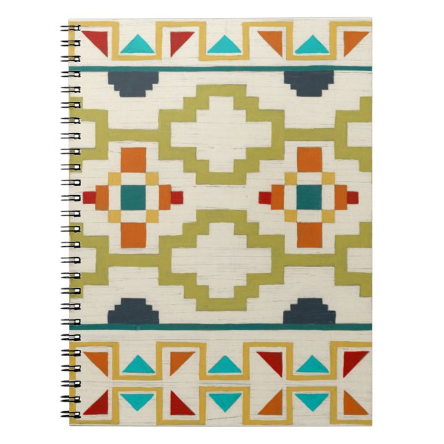 Southwest Geometry I Spiral Notebook (Front)