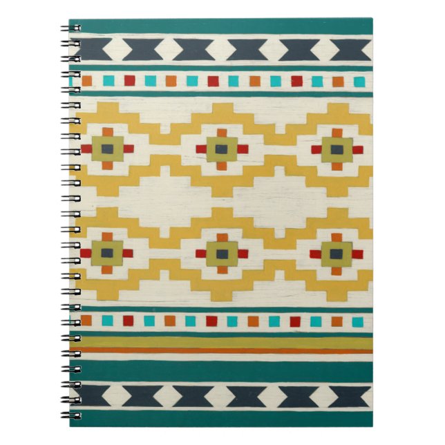 Southwest Geometry III Spiral Notebook (Front)