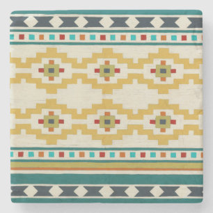 Southwest Geometry III Stone Coaster