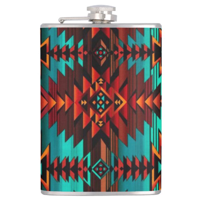 Southwest Hip Flask (Front)
