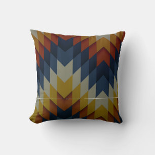 Southwest Influenced Throw Pillow