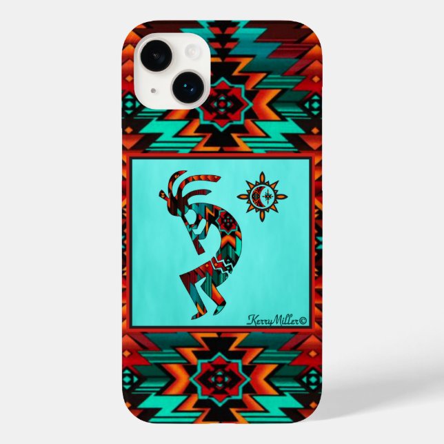 Southwest Kokopell iPhone Case (Back)