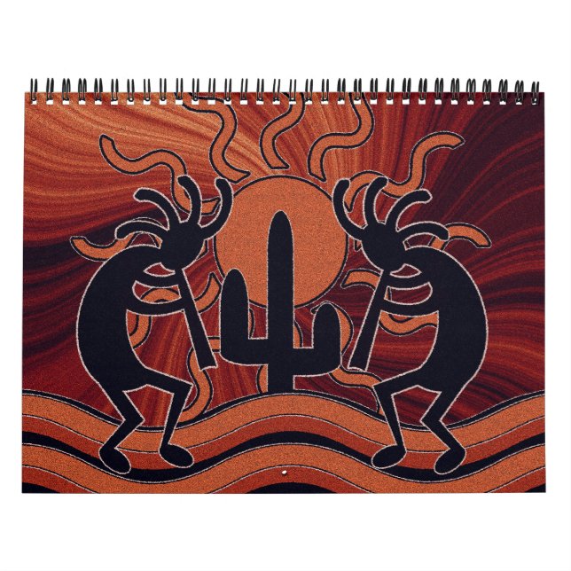 Southwest Kokopelli Calendar (Cover)