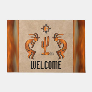 Southwest Kokopelli Doormat