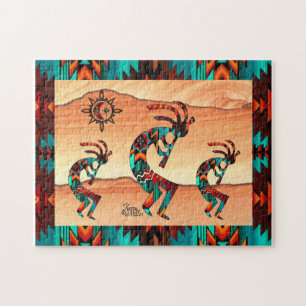 Southwest Kokopelli  Jigsaw Puzzle