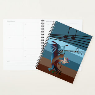 Southwest Kokopelli Music Planner
