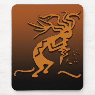 Southwest Kokopelli Musical Merrymaker Mouse Pad