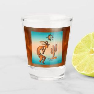 Southwest Kokopelli Shot Glass