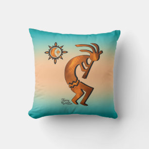  Southwest Kokopelli Throw Pillow