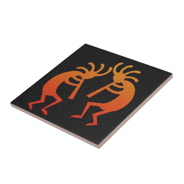 Southwest Kokpelli Tile (Side)