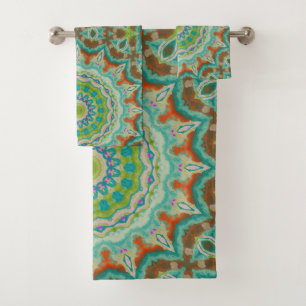 Southwest Mandala 2 Bath Towel Set