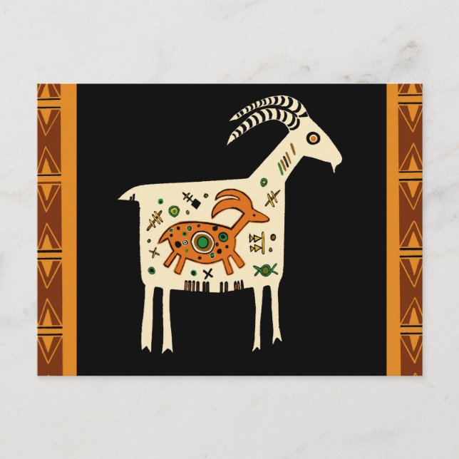 Southwest Mountain Mama Postcard (Front)