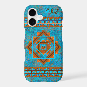 Southwest Mountain Peaks Geometric Personalised