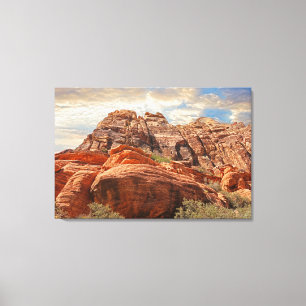 Southwest Mountain Scene Canvas Print