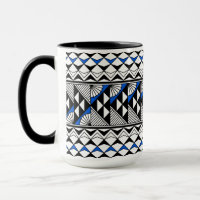 Southwest Native American Rain and Sun Design