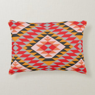 Southwest Native Diamond Decorative Cushion